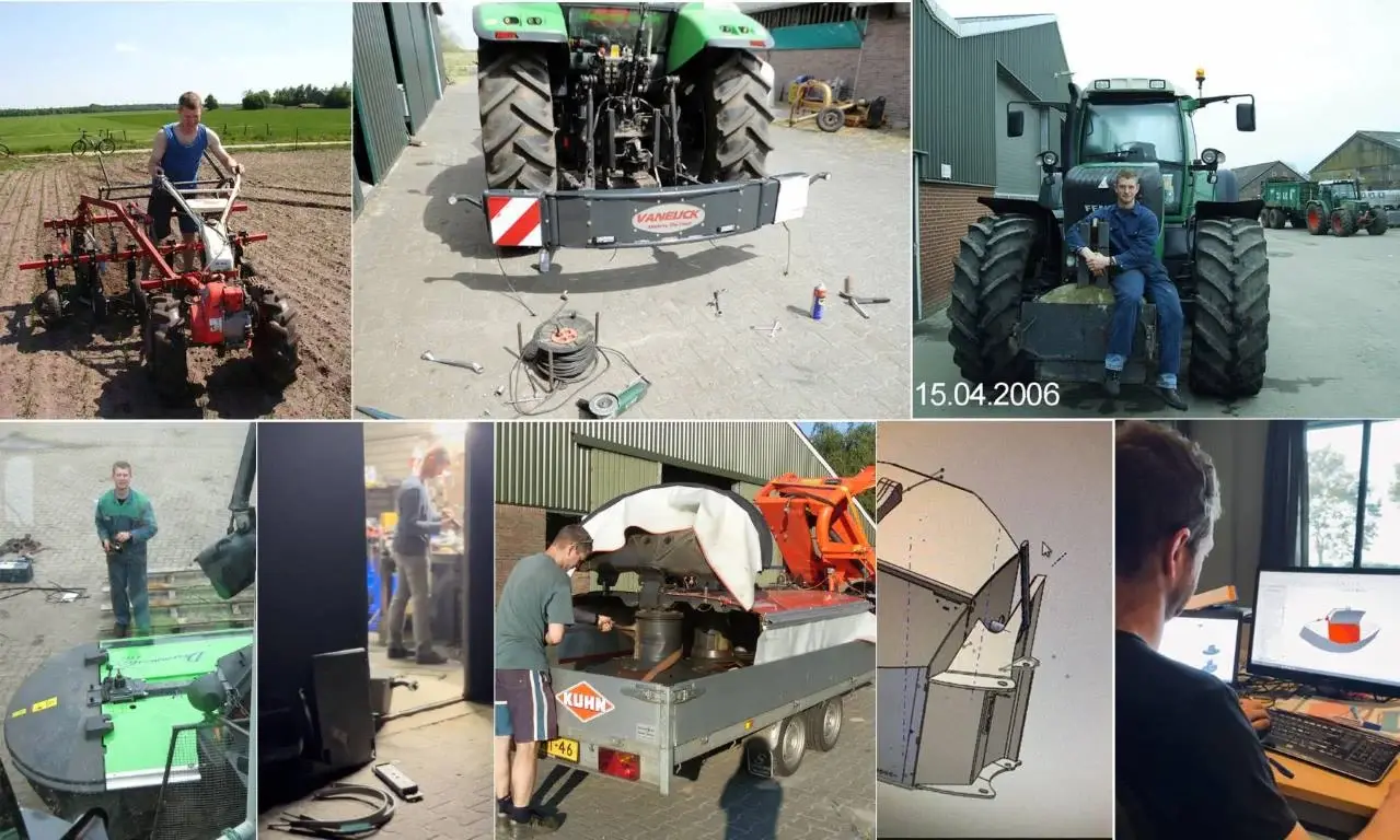 Fons, agricultural engineer and maker of the TractorBumper